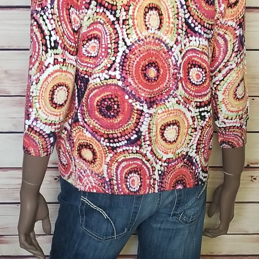 JOSEPH A. Multi-Color Cardigan - Picture 4 of 6